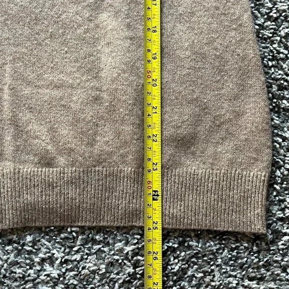 100% Cashmere Charter Club Shirt Mens Medium/Large Long Sleeve Classic Business - Picture 5 of 6